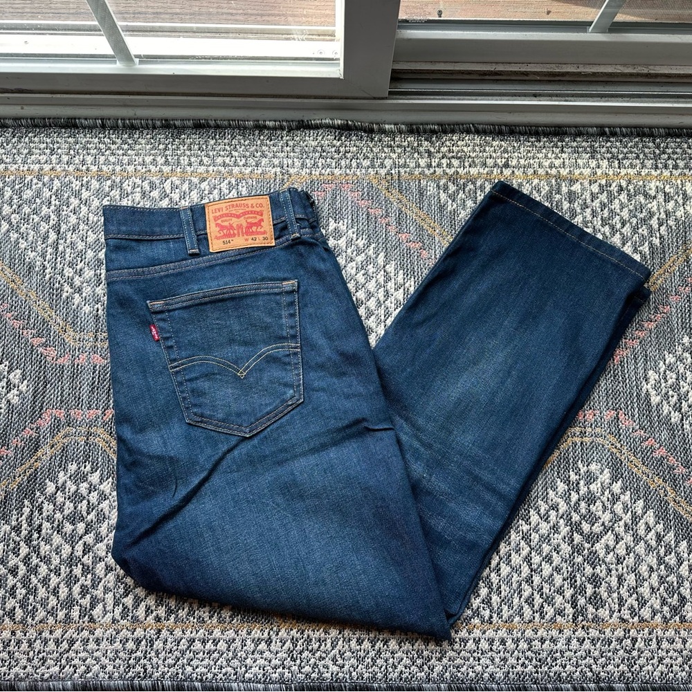 Men’s Levi’s 514 Straight Fit Jeans 42x30